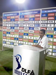 Sidhanta at the IPL